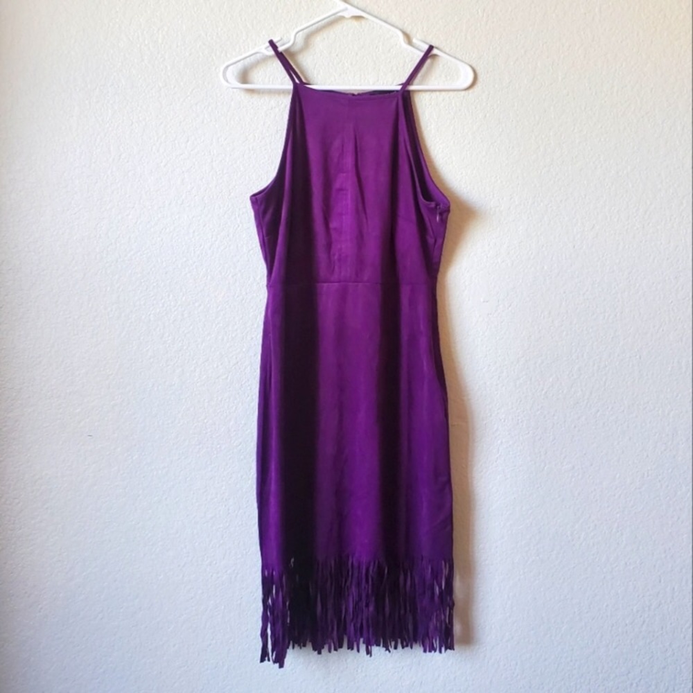 Purple dress